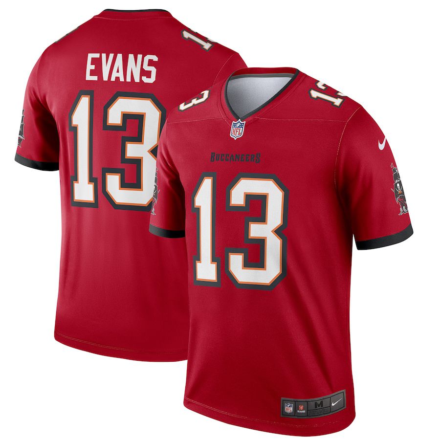 Men Tampa Bay Buccaneers #13 Mike Evans Nike Red Player Legend NFL Jersey->tampa bay buccaneers->NFL Jersey